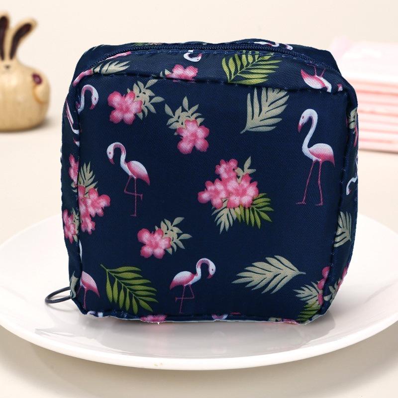 

Сумка для хранения гигиенических прокладок, портативная, большой емкости, менструальный пакет, мультяшный, милый, водонепроницаемый, сумка для прокладок для кормления грудью