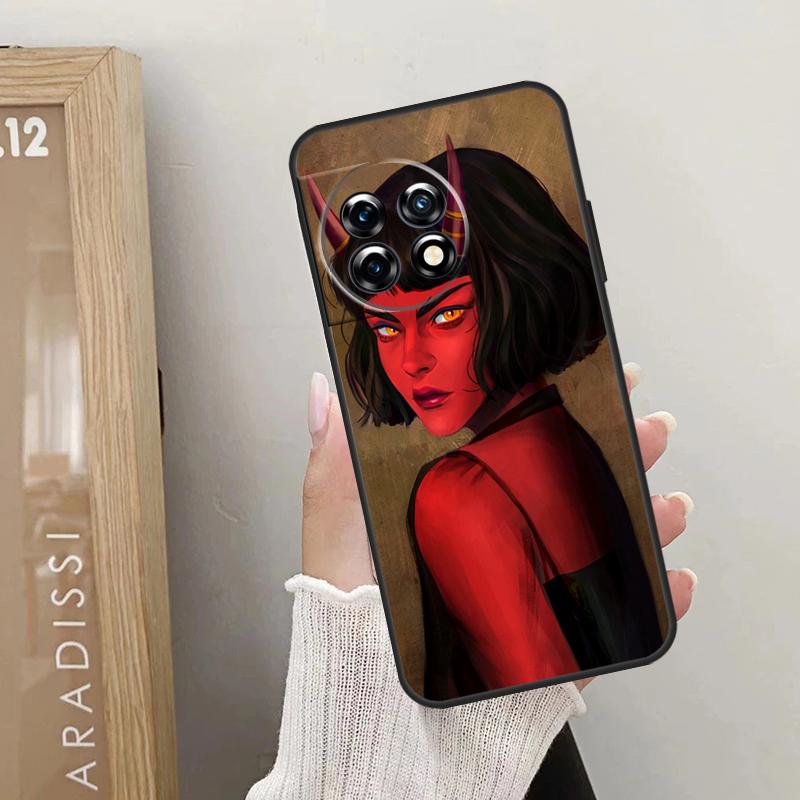 Devil Woman Case For OnePlus Nord CE 5 2 3 4 Lite N20 N30 OnePlus 15 13 12 10 R 13T 10T 11 9 10 Pro Cover