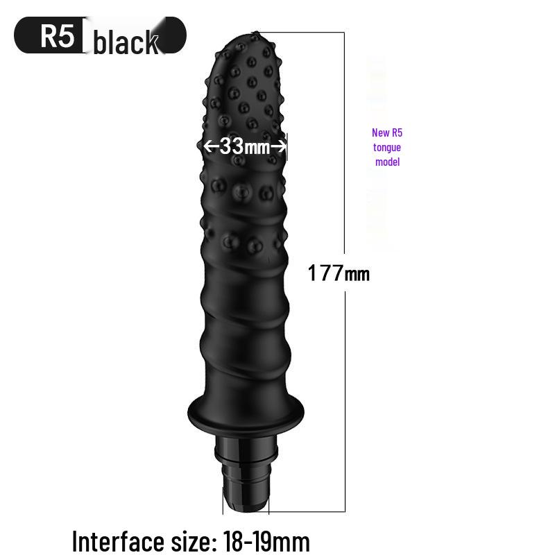 Modified Erotic Silicone Fascia Gun Massage Head for Muscle Relaxation