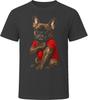 French Bulldog Dog I Love Mom Tattoo Dog Lover Gift T Shirt