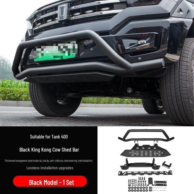 

Tank 400 Hi4t Front Bull Bar Blackened Winch Mount Kit Accessories