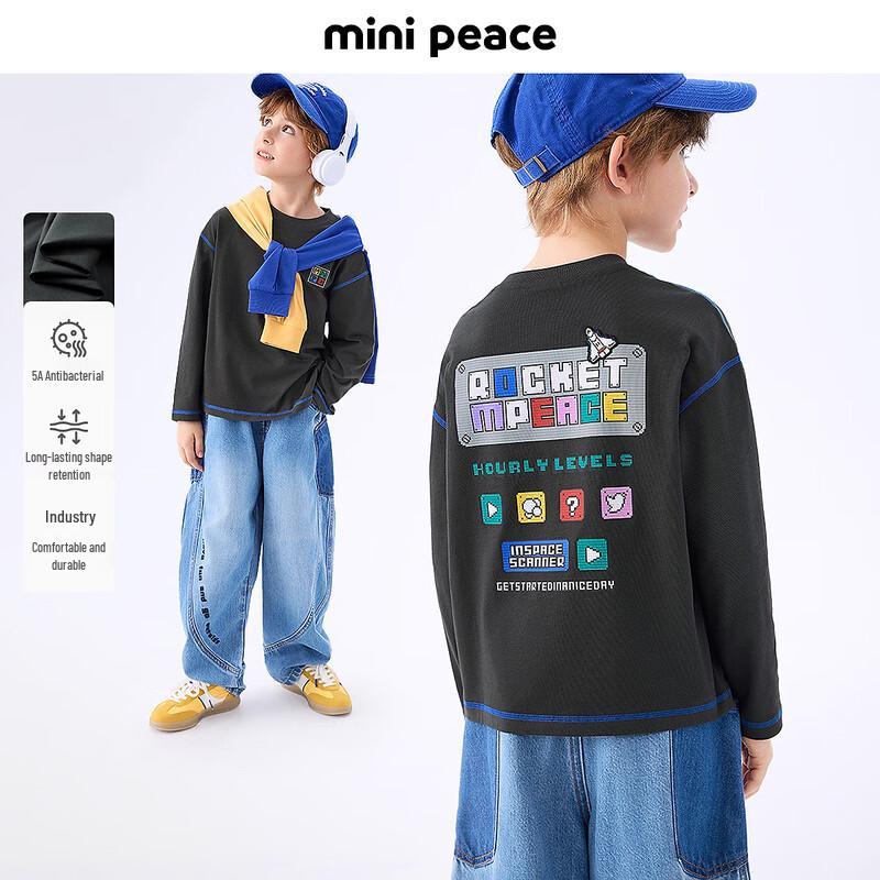MiniPeace Boys  Long Sleeve T-Shirt 160