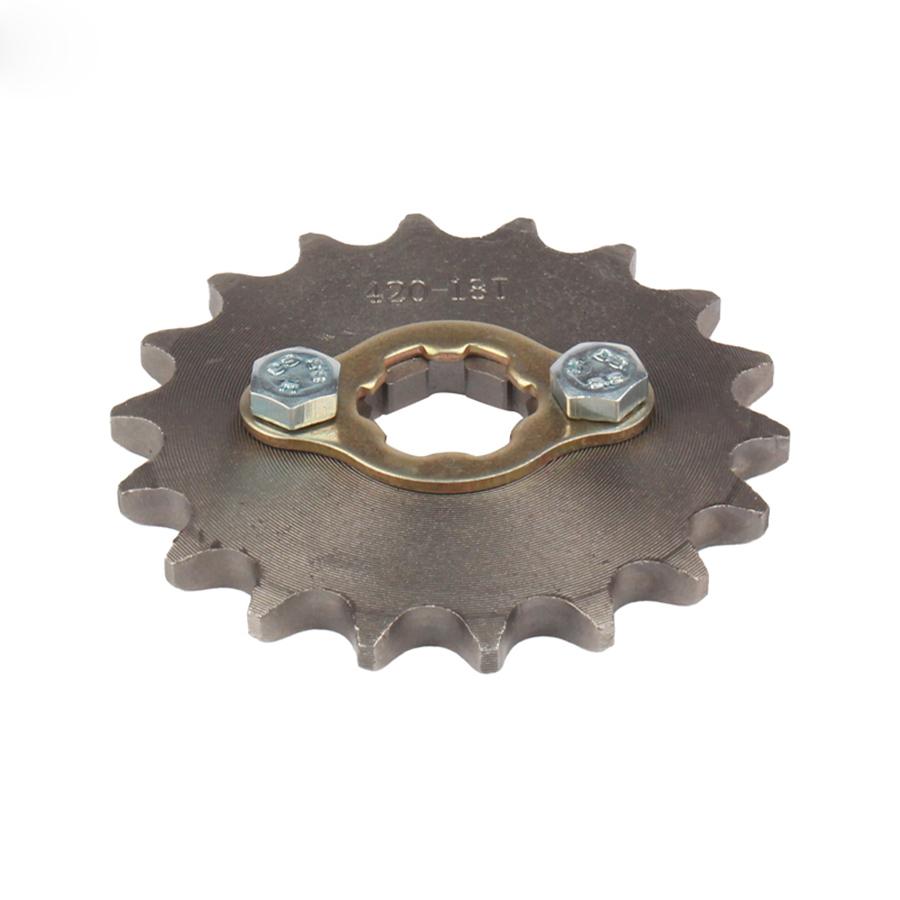 420 18T Front Engine Sprocket 17Mm Id For 50Cc-125Cc 140 150Cc Pit Dirt Bike