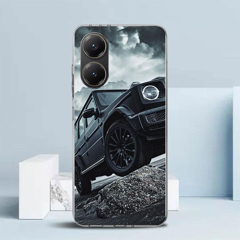 Sport Car C63 E63 S63 G63 Soft Cover for Xiaomi Poco F7 Ultra X7 X6 X5 Pro M7 Phone Case Redmi 15 15C 13 13C 12 12C 10 10C Print