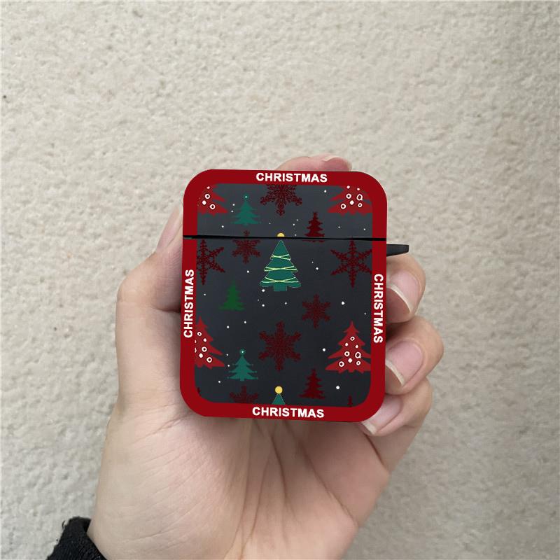 New Year Gifts Merry New Christmas Tree Earphone Case for Apple AirPods 4 3 2 1 Soft Covers for AirPods Pro 2 Cute Santa Cases