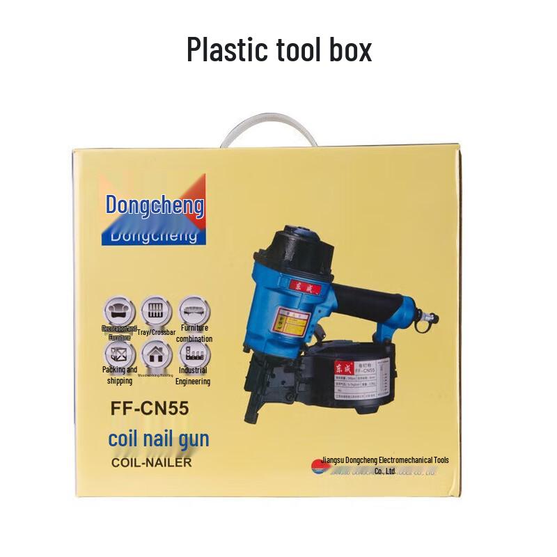 Pistol pneumatic cuie spirale Dongcheng, priză CN (adaptor inclus)