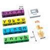 English Card English Word Spelling Toy Wooden Multi Letter Spelling Block  Kindergarten