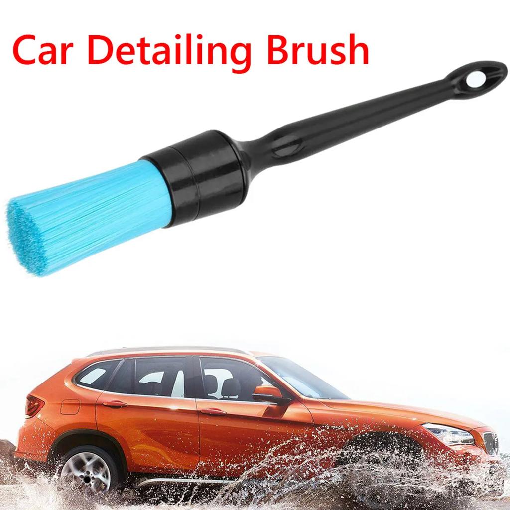 Auto-Detailing-Bürste Weiche Auto-Detail-Bürste zur Reinigung von Innenraum, Außenbereich, Armaturenbrett, Felgen, Radmuttern, Motor-Staubwischerbürste