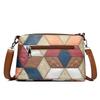 Women's bag new soft leather printing fashion shoulder bag casual multi-layer messenger mother bag