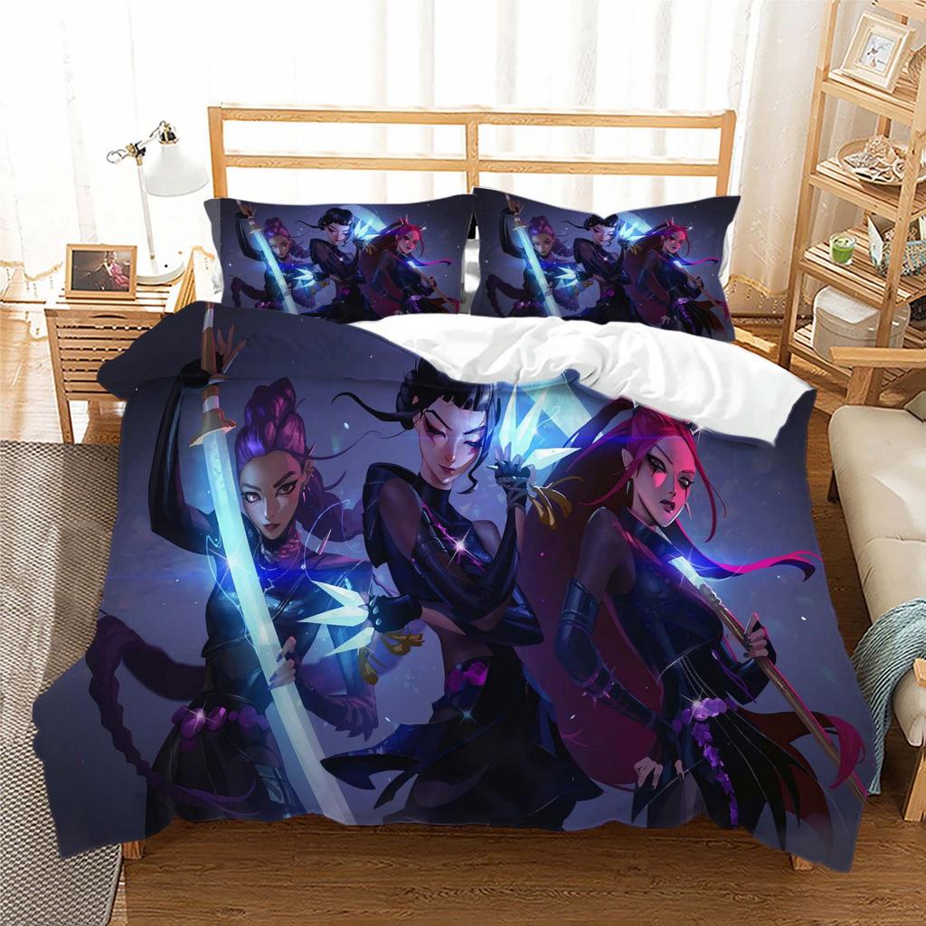 Witch Hunters 3D Digital Printing Three-Piece Set, Bedding