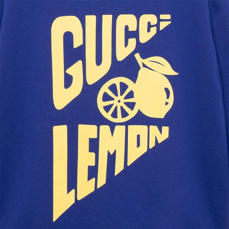 GUCCI Lemon Print Sweatshirt 681217-XJDV0-4120