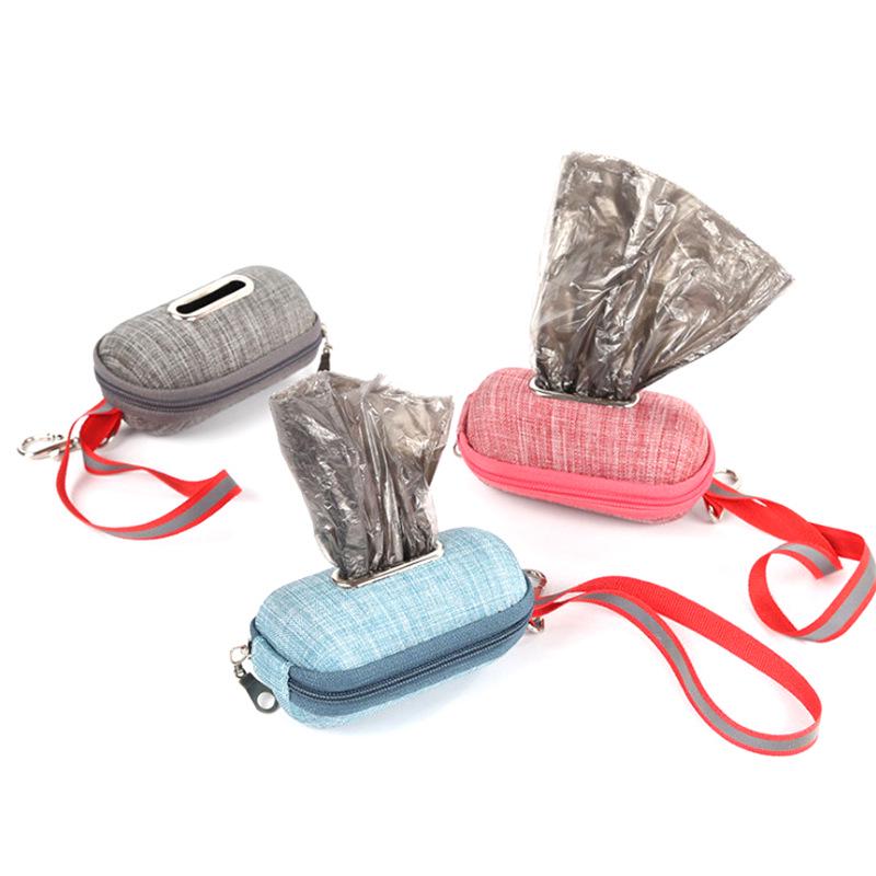 Roll-Type Dog Poop Bags - Portable Outdoor Pet Trash Bags