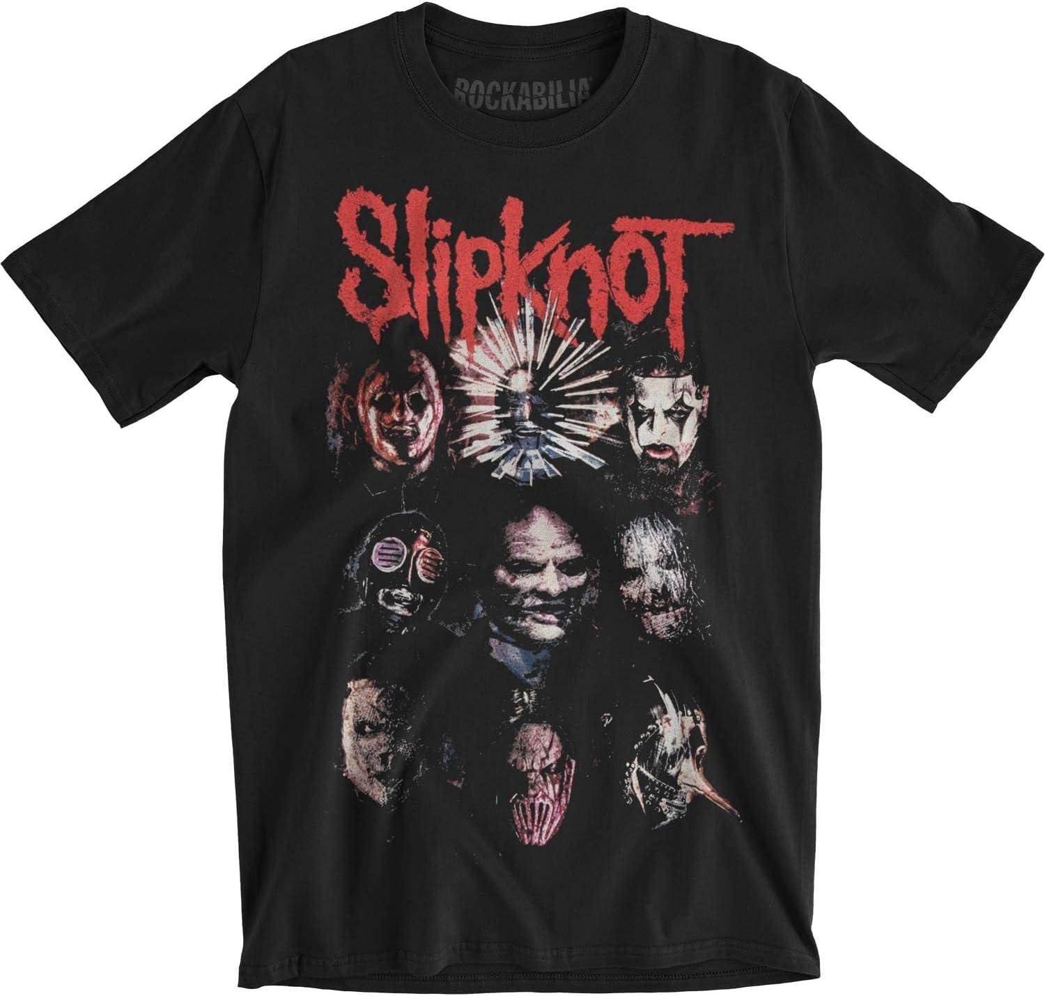 Slipknot Мужской тур Prepare for Hell 2014-2015 (Назад Печать) Приталенная футболка черная XXXXXL чёрный