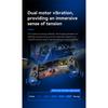 Wireless mobile game controller D11, expandable, with Hall triggers, compatible with tablet devices, supports tablet switching
