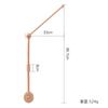 Crib Mobile Bed Bell Wooden Bracket Baby 0-12 Months Wooden Mobile Hanging Rattles Toy Holder Decorative Accessories Arm Bracket