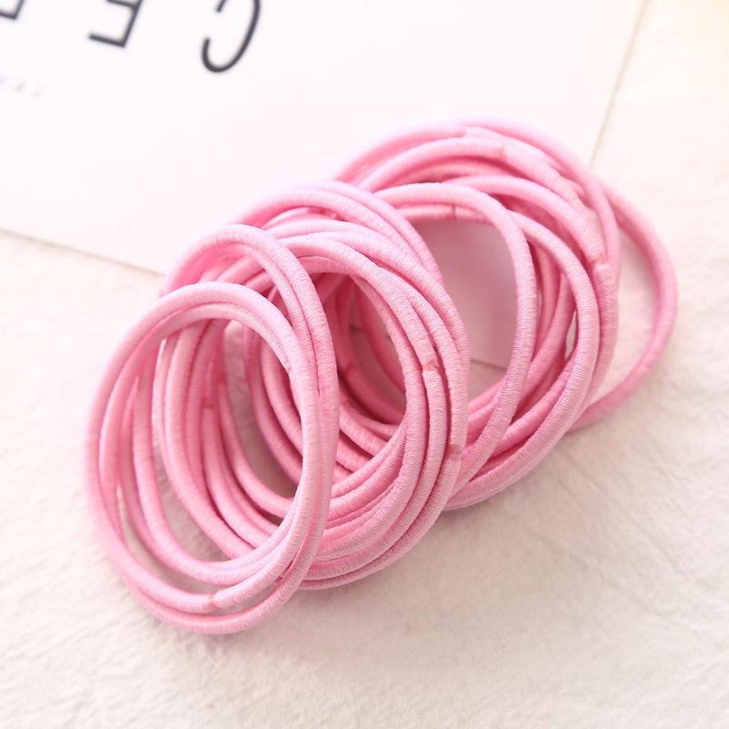 Korean Double-Strand Thin Rubber Band Hair Ties - Small Accessories