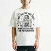 Vintage Pin Up Why Take The High Road Psychopath Retro Funny Sarcastic T-Shirt C