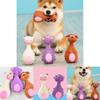 Durable And Entertaining Squeak Toy For Dogs In Attractive Cartoon Shapes And Styles