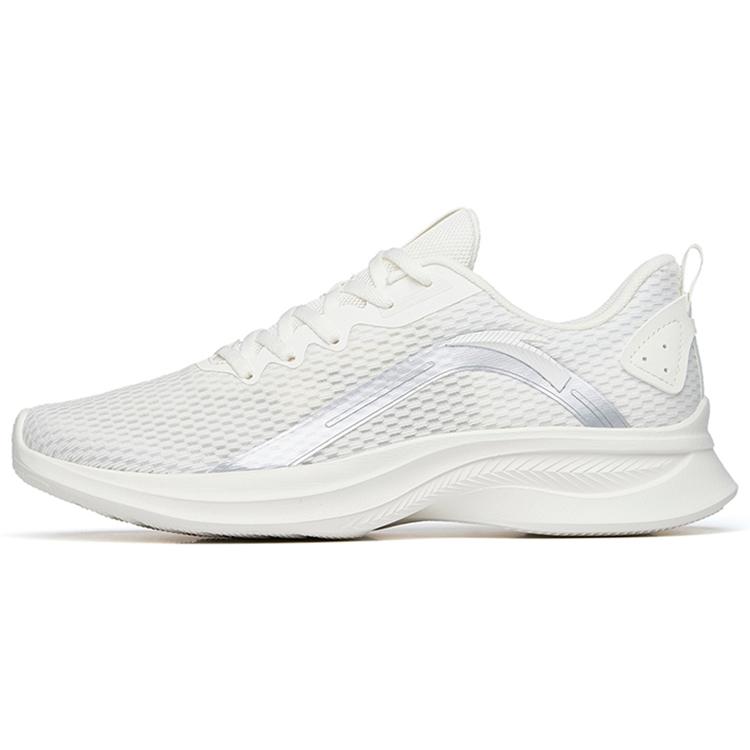 

New Anta Cushioned Anti Slip And Wear Resistant Lightweight Low Top Running Shoes Men s Ivory White 112225570-5 40