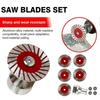 Diamond Saw Blade Set 1.57" Granite Marble Sandstone Cutting Tool Kit