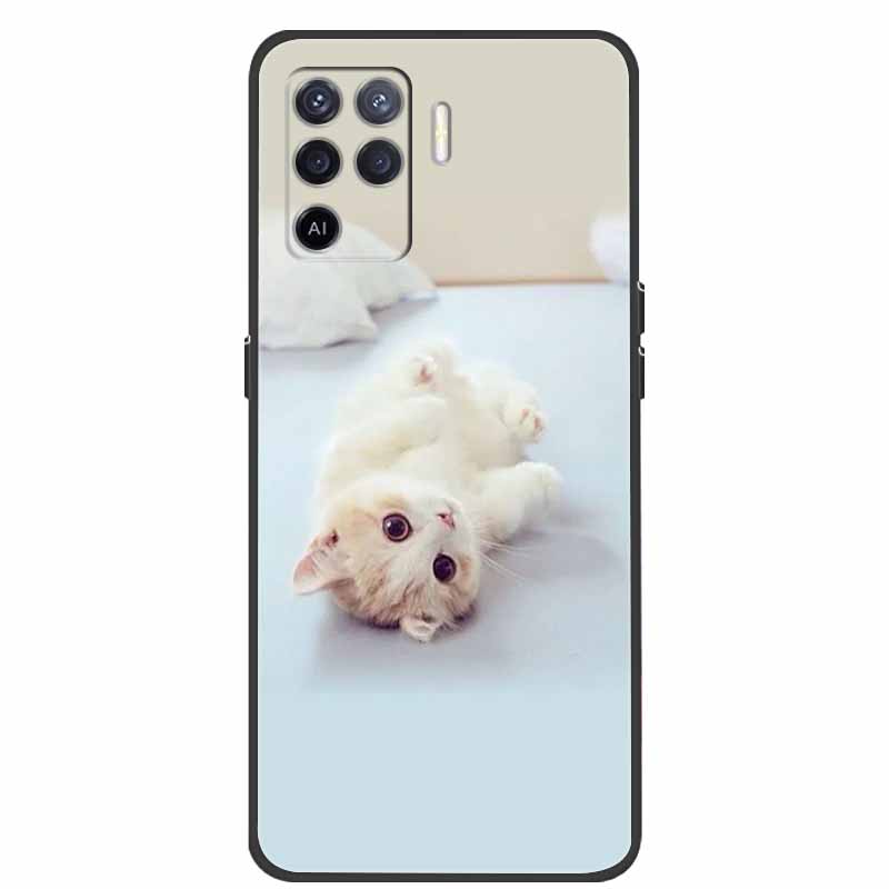 For Coque OPPO Reno5 Lite Case Shockproof Soft silicone TPU Back Cover For Oppo Reno 5Z 5 Lite Phone Case 5Lite CPH2205 Fundas