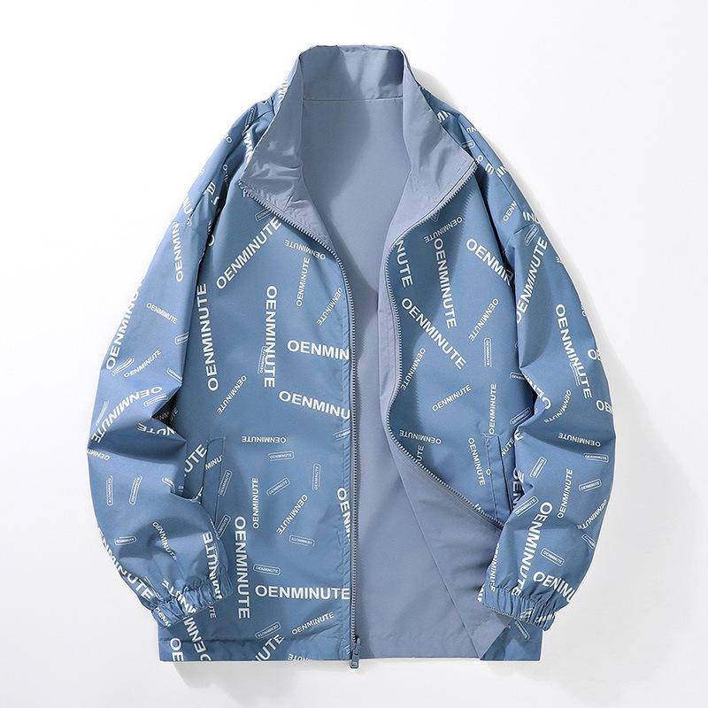 Men's Spring and Autumn Double-sided Men's Jacket Design Niche Men's Clothing