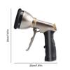 Garden Hose Nozzle 9 Adjustable Modes Heavy Duty Metal Hose Nozzle Multifunctional Hose Sprinkle Nozzle for Garden Washing Car
