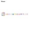 Japanese Stationery Colorful Dots Washi Tapes Round Stickers Label Adhesive Tape Masking tape