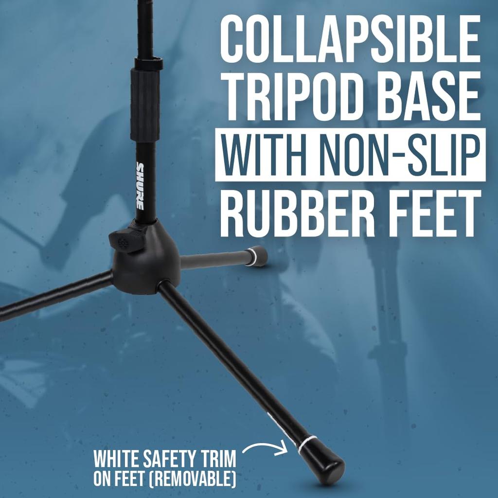Shure by Gator Microphone Short Boom Tripod Stand, Type, SH-TRIPODSTANDLP []