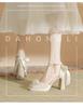 Fashion Girls High Heels Kids Princess Sandal Ladies Platform  Bow Lace Mary Jane Lolita Shoes Women Party High Heels  Women Pumps