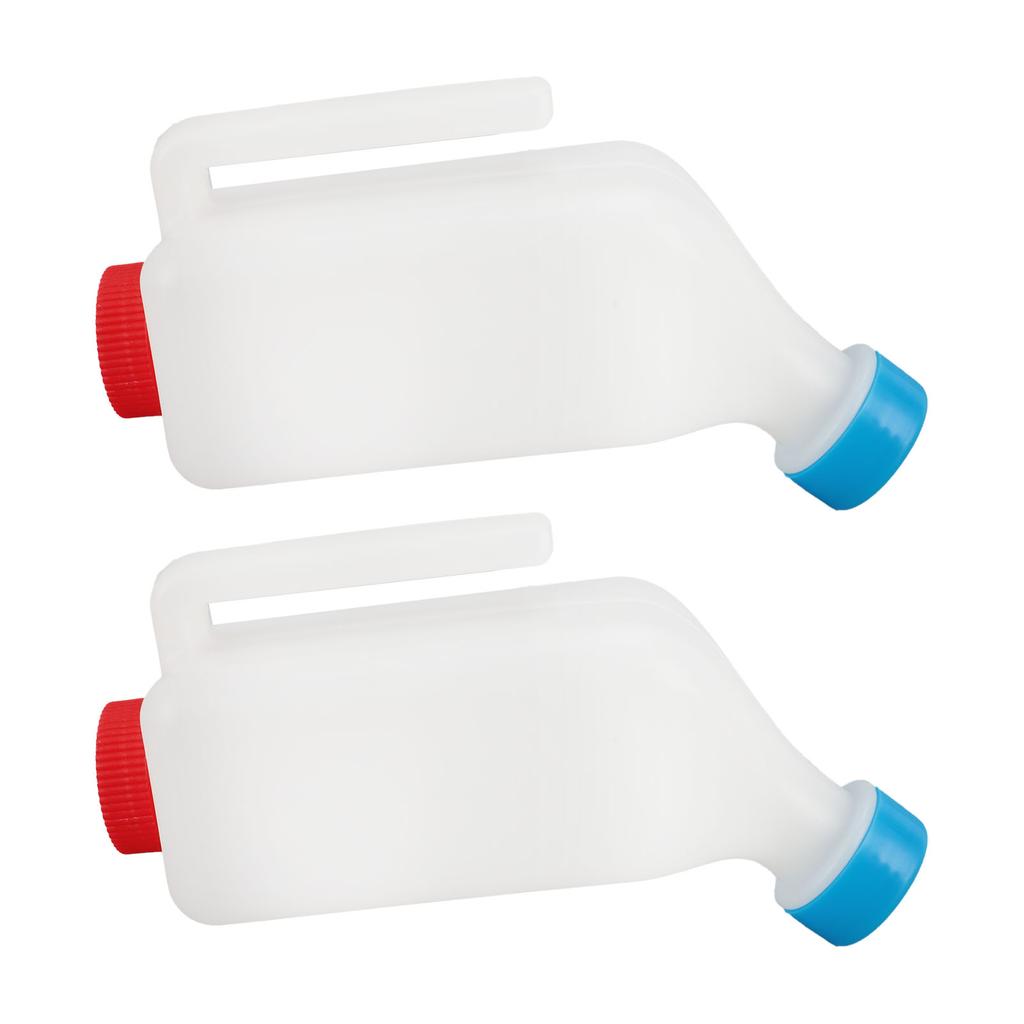 2 stk. Kalvemelkeflasker Avtakbar Hengende Ku Lam Melkeflaske med Korker og Klikklås