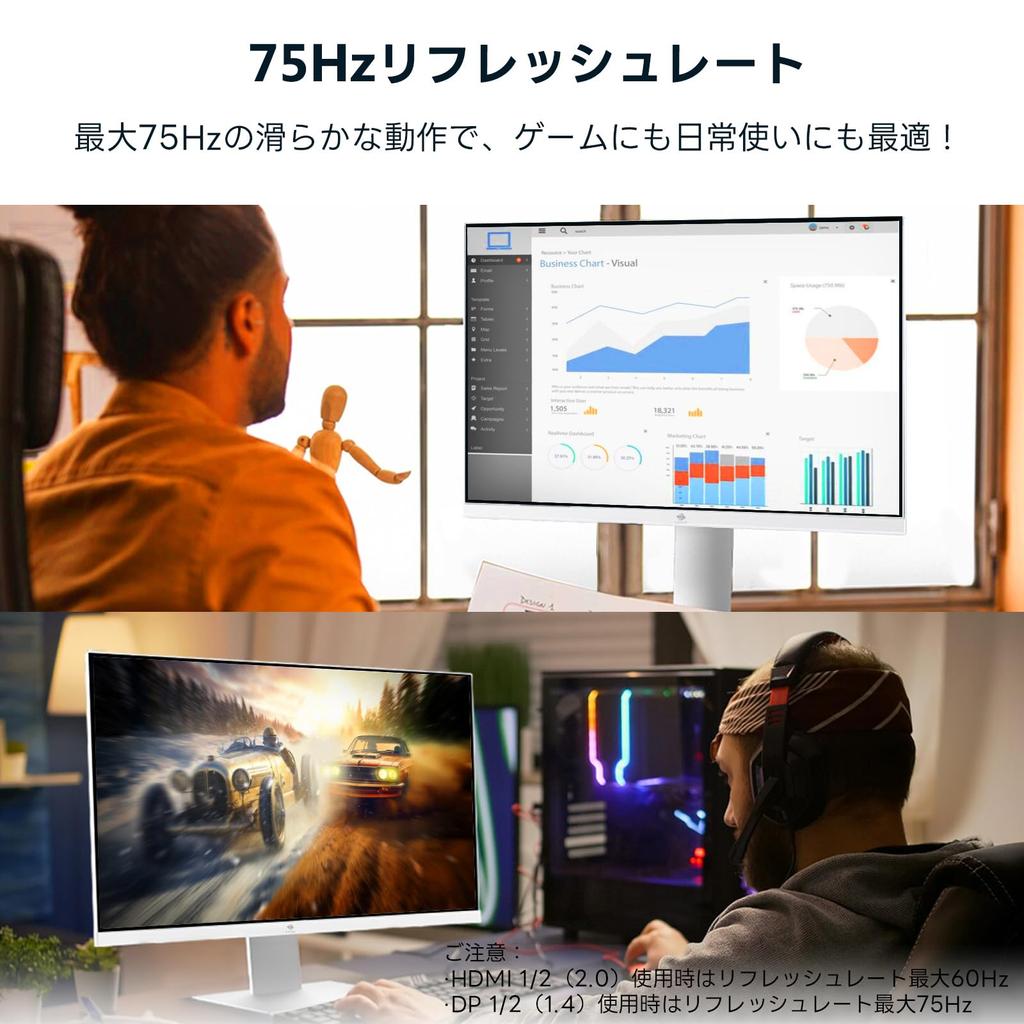 Z 4K Monitor Ultra 75Hz Height Adjustable 3840x2160 IPS LED Gaming U27I4K FreeSync White Z-Edge 27" HD, Monitor, 250cd/m², HDMIx2+DPx2,