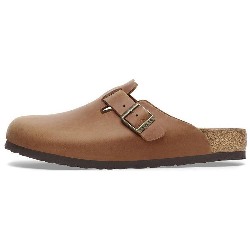 Бостон Birkenstock Маслостойкая кожа Коньяк 1028179 42