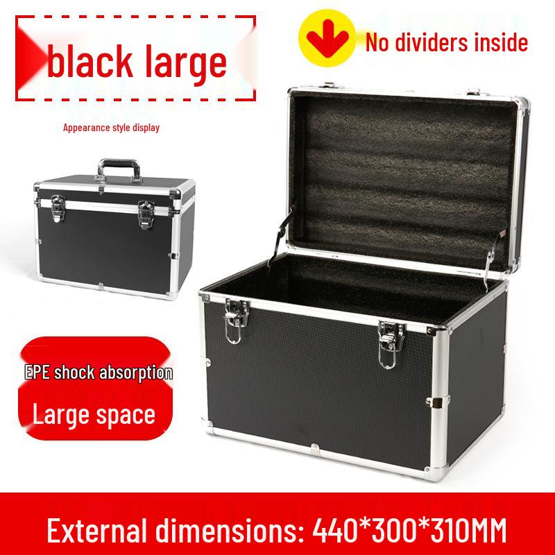 Portable Aluminum Alloy Lockable Tool and Beauty Storage Case