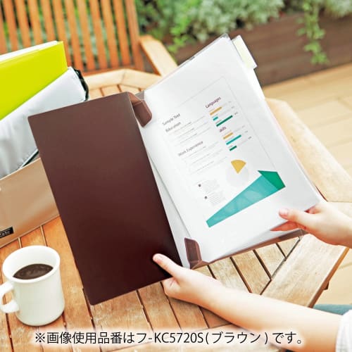 KOKUYO File Clear Holder File KaTaSu A4 Blue Fu-KC5720B
