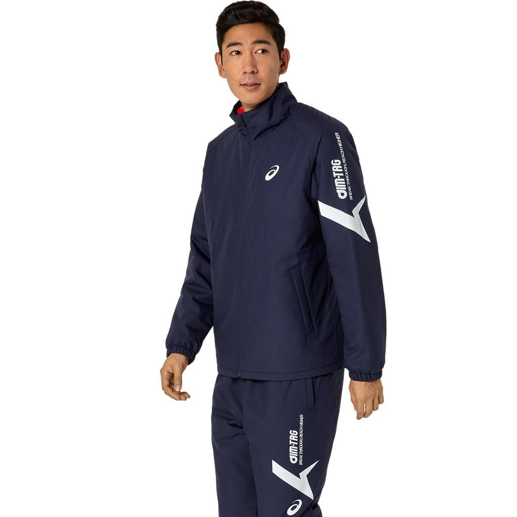 Training Wear Padded Breaker Jacket 2031E733 Unisex Adult Midnight XL [Asics] AIM-TRG