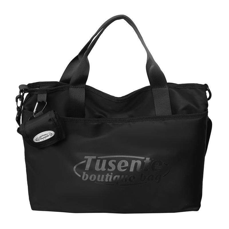 Women's Messenger Bag Letter Print Student's Large Capacity Shoulder Bag Men's Handbag