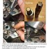 Alternator Decoupler Pulley Tool, Alternator Pulley Wrench 33 Teeth Spline Socket T50 Drill Bit Puller Remover Tool