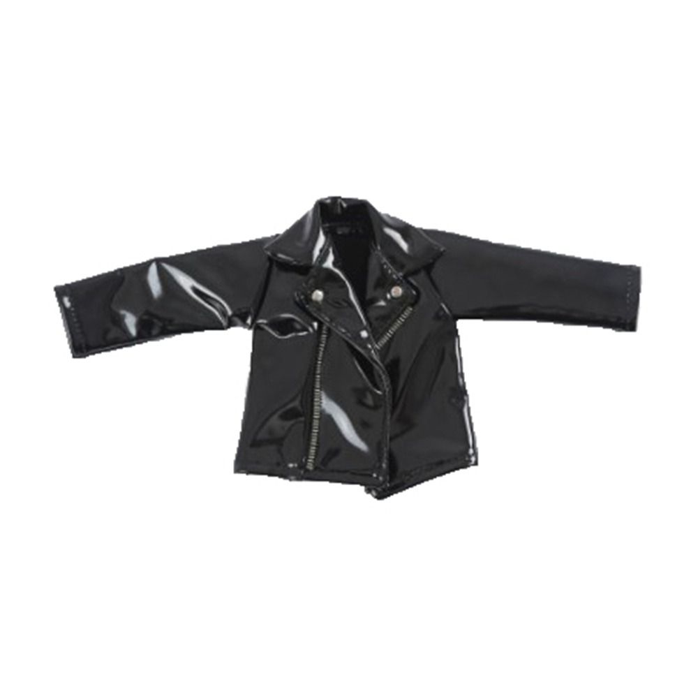 Fashion Doll Trousers Clothes Princess PU Leather Jacket Coat for Azone Ob24 Dolls For Blythe Dolls