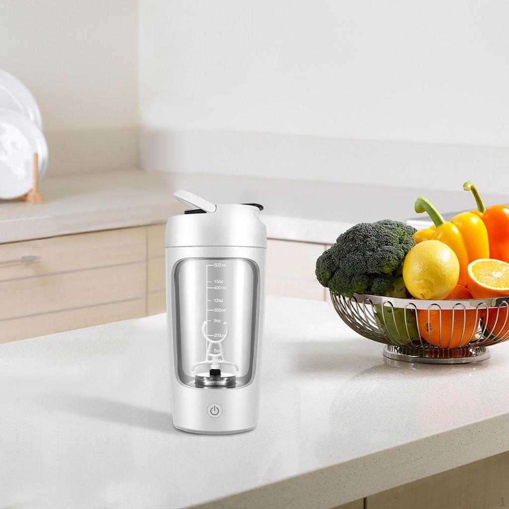 Elektrická proteinová šejkrová láhev 650 ml Eddy Mixer Cups pro sport