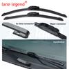 Car Wiper LHD Front & Rear Wiper Blades Set Kit For Nissan Leaf MK1 2010 - 2017 Windshield Windscreen Window Brush 26"16"10"