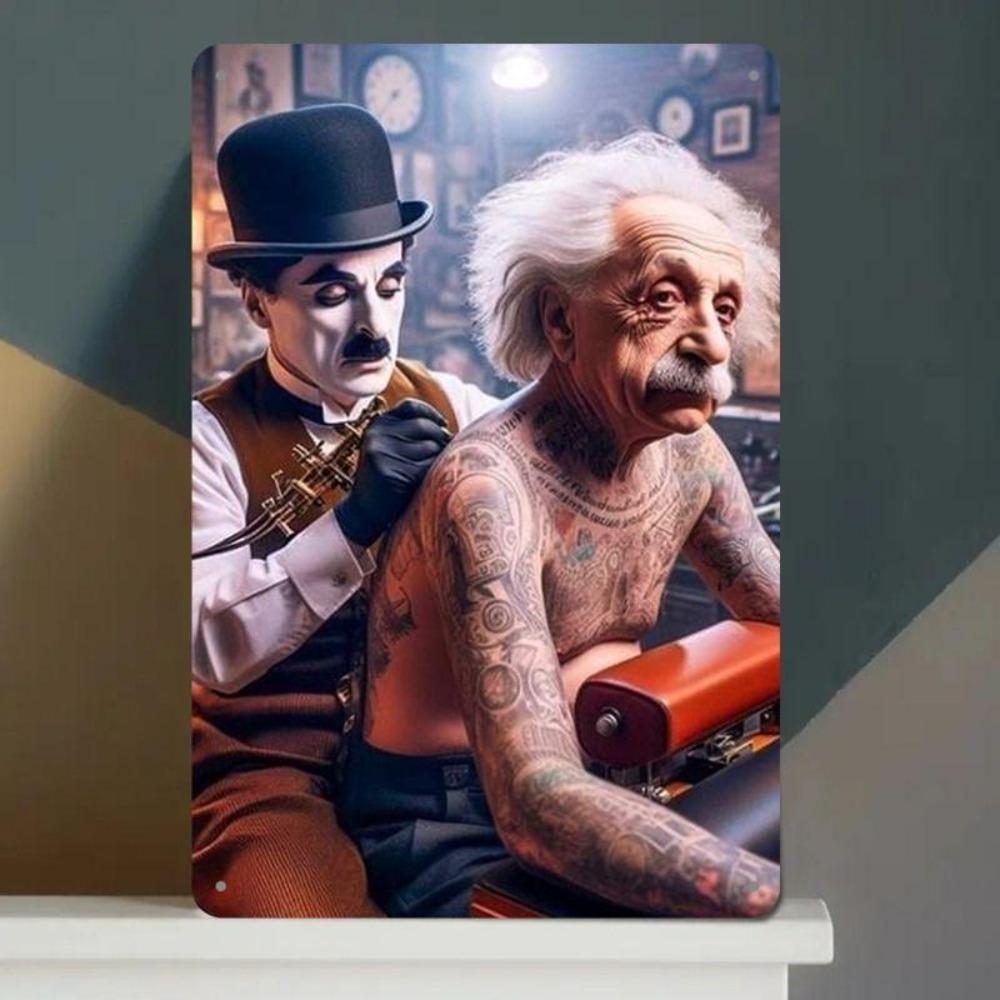 Retro Wall Art Poster Metal Sign