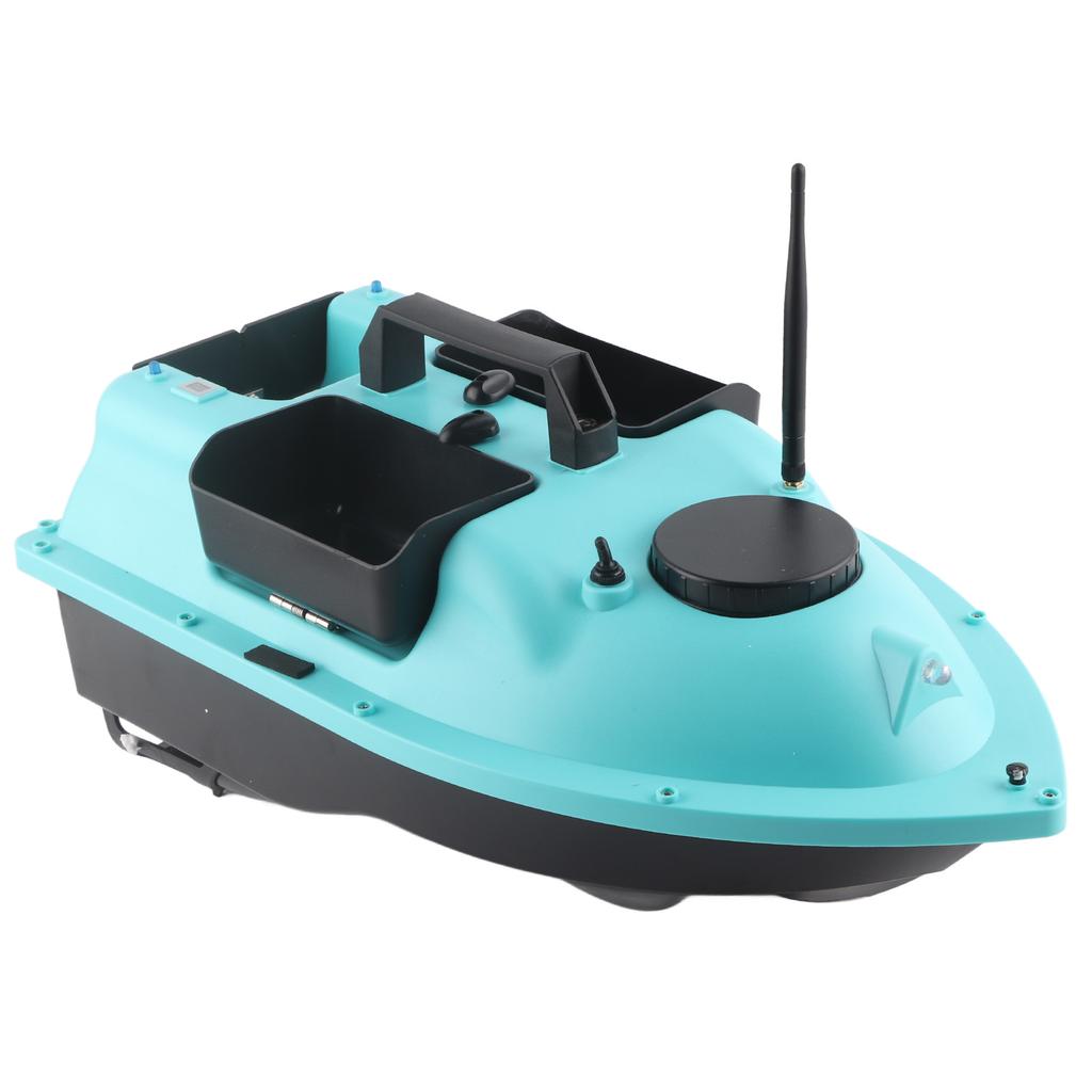 RC Fishing Bait Boat 300m Wireless Contorl 1kg Loading Fish Bait Lure Boat with 3 Bait Tanks for