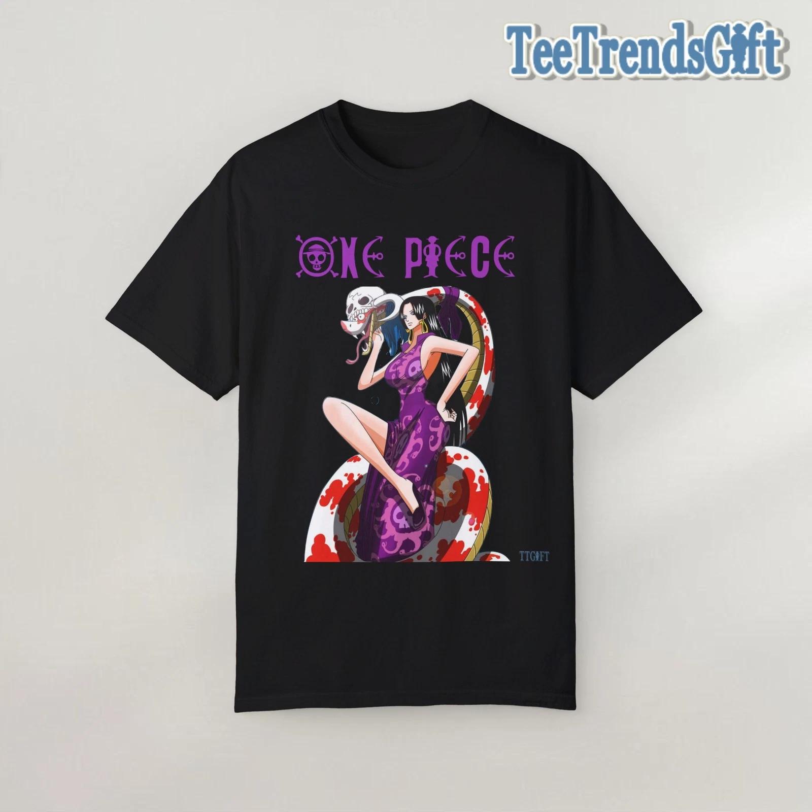 One Piece  Boa Hancock / Kuja Pirates Captain / Warlord of the sea T-Shirt S
