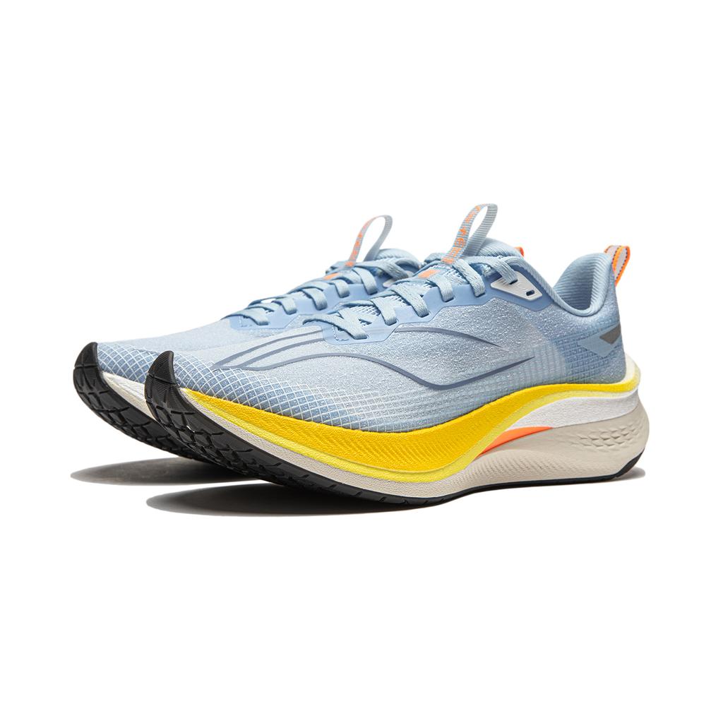 Li Ning Red Rabbit 7 Pro High Resilience Lightweight Breathable Professional Racing Shock Absorption Non-Slip Women Sneakers Ice-River-Blue ARPU002-26