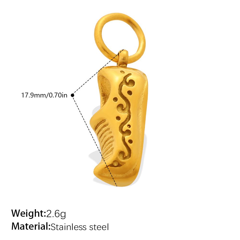 Chic Boot-Shaped Rhinestone Pendant Necklace - Cross-Border European/American Style, Versatile DIY Accessory