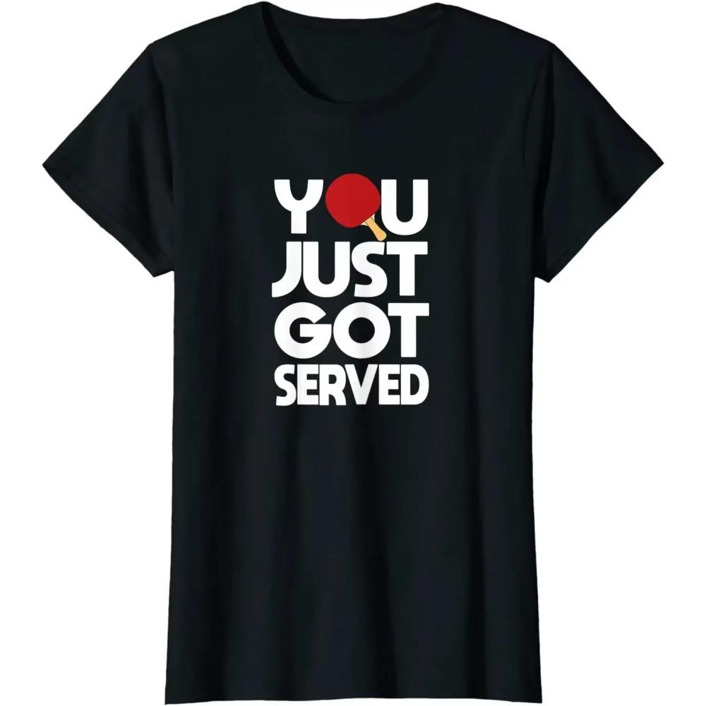 Table Tennis Shirts for Men Butterfly Pong Tee Shirt Graphic T Shirts Oversized T Shirt Daily Four Seasons Tees