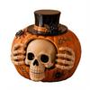 Halloween Pumpkin Candy Jar for Treats and Party Decor