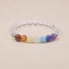 Crystal Chakra Purification Power Stone Bracelet for Women [KOAI] Seven-Color
