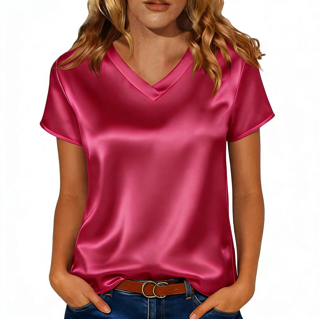 Damenbluse Modisches und lässiges T-Shirt-Top